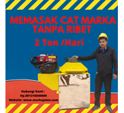 Mesin Preheater Marka, Cat Marka