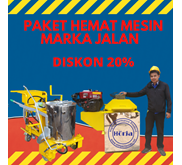 Alat Marka Jalan, Aplicator Marka Jalan Murah, Cat Marka 