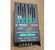 MONICON CHR-2472 CHR2472 CHR 2472 AUTOMATIC BATTERY CHARGER 24VDC 3A