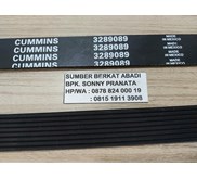 CUMMINS 3289089 FAN BELT 4981117 V-BELT 3911578 BELT 6732-81-3430