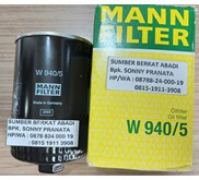 MANN FILTER W 940/5 W940/5  W 940 / 5 W940-5 W 940-5 OIL FILTER - ASLI