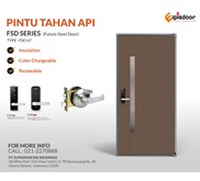 Pintu Tahan Api FSD Series 67 (Future Steel Door)