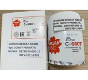 SAKURA C-66071 C66071 C 66071 OIL FILTER C-5101 C5101 7W-2327 2654403