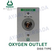 DISS OXYGEN Gas Outlet Instalasi Gas Medis