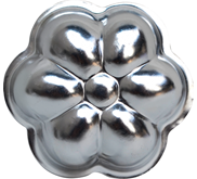 Fruit Mold 4 in 1, Cetakan Kue Bentuk Buah, Aluminium, 80003