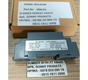 SIGNAL ISOLATOR HDH-21 HDH21 HDH 21 DC VOLT INPUT ISOLATED TRANSMITTER