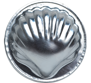 Shell Cake Mould, Cetakan Kue Bentuk Kerang, Aluminium, 80059
