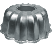 Lotus Cake Mould + Pillar, Cetakan Kue Bentuk Lotus Aluminium, 80014
