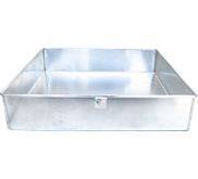 Loyang Kue Segi 22 cm Medium, Cetakan Kue Aluminium, 50028