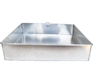 Loyang Kue Segi 24 cm, Cetakan Kue Aluminium, 50024