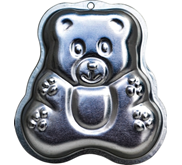 Cetakan Kue Bentuk Panda, Aluminium, 80016