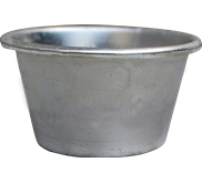 Mangkok Kue 6 cm, Cetakan Kue / Pudding, Aluminium,n 70029
