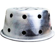 Mangkok Kue Lubang 12 cm (6 in 1), Cetakan Kue Aluminium, 70038