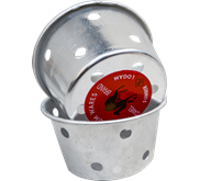 Mangkok Kue Lubang 6 cm (6 in 1), Cetakan Kue Aluminium, 70034