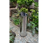 Dustbin Metal Medium Metal Bucket, Tempat Sampah Stainless, 91069
