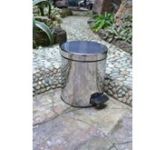 Pedal Bin stainless 7ltr Plastic Bucket, Tempat Sampah - 91064
