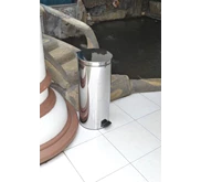 Pedal Bin Stainless 50 Lt, Tempat Sampah Injak, 91093