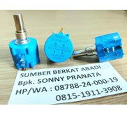 Potentiometer Mexico BOURNS 50K Ohm 50 KOhm 10 Putaran PN 3590S-2-503L