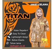 JAS HUJAN JAKET CELANA TITAN
