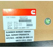 CUMMINS 4025271 3800558 GASKET CYLINDER SET UPPER LOWER 6CT 6D114
