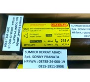 FUSE SIBA 315 A 3/7.2 KV Part Number 3011054.315