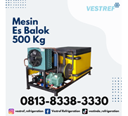 Mesin Es Balok Kapasitas 500 Kg