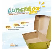 Paper Lunch Box Kraft Surabaya