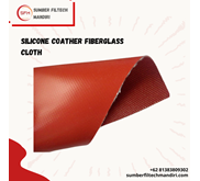 Silikon Merah Grey Silicone Coated Fiberglass Cloth Kain Glass Fiber