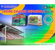 Jaring Gawang Sepakbola 3mm JGS-03