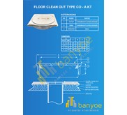 Floor Drain Clean Out ( Type CO-A) KT / TUTUP SEPTICTANK / Dia. 3 Inch