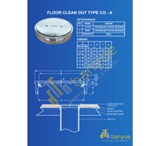 Floor Clean Out ( Type CO-A) / TUTUP SEPTICTANK / FLOOR DRAIN Dia. 2