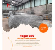 Pagar BRC HotDip EP 60cm(4mm) - 240cm(8mm) x 240cm