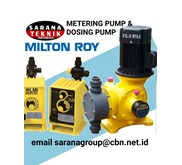 MILTON ROY Dosing Pump, Water Pump PT. SARANA TEKNIK