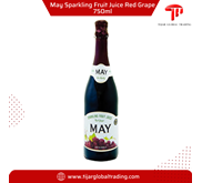 May Sparkling Fruit Juice Red Grape 750ml