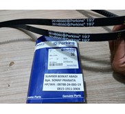 PERKINS V-BELT 2614B560 FAN BELT 2614B660 - ISI 2 PIECES - GENUINE
