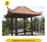 GAZEBO BERKUALITAS TERBAIK BALI KIRIM LUAR KOTA