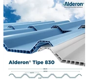 Alderon R830 Atap UPVC Berongga 10mm Garansi Resmi 10 Tahun