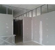 Partisi gypsum sekat  ruangan