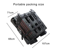 Portable walk through metal detector(Foldable) JH-6S