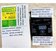 MANN WK 940/17 FILTER WK940/17 WK94017 WK 940 17 WK940-17 WK 940-17