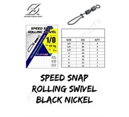 SWIVEL - SPEED SNAP ROLLING SWIVEL BN