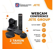 Webcam Video Conference JETE Group 10x Zoom with 2 Expansion Microphon