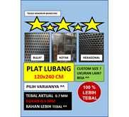 Plat Lubang Besi Ram Grill Speaker