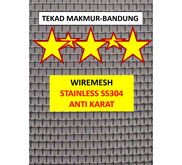 Wiremesh Stainlesss SS304 Anti Karat
