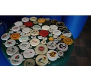Alat crop dan segel drum besi rubber packing