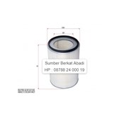 SURE SFA 1046P AIR FILTER SFA1046P FILTER UDARA SFA-1046-P SFA 1046 P