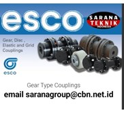 esco gear coupling made in belgium.