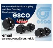 esco gear coupling made belgia