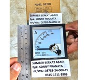 AMPERE METER ANALOG JARUM MANUAL 0-500A 72x72mm 250/5A OB-72 OB72
