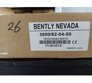 BENTLY NEVADA PROCESS VARIABLE MONITOR - 3500/62-04-00